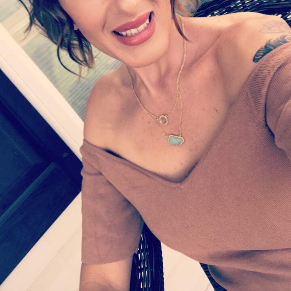 H&M Off the Shoulder Top